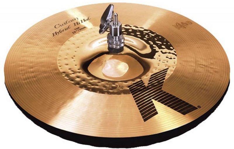 ZILDJIAN 14 1/4' K' CUSTOM HYBRID HI-HAT